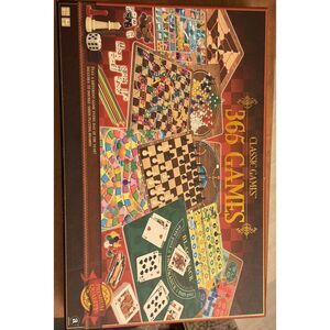 365 Games Classic Table Board Games Ambassador Games Premium Quality NEW SEALED!